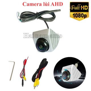 Mắt camera lùi AHD, độ phân giải 1080p, có chế độ đảo ảnh làm camera tiến