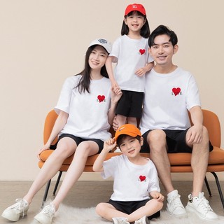 Áo Phông thun trắng đen giá hạt dẻ hình trái tim love chất vải thoáng mát mềm mại ta1521
