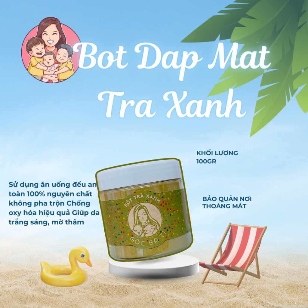 BỘT TRÀ XANH GBT