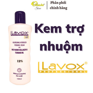  Kem trợ nhuộm  Oxy Lavox  Chóng xót da đầu - 1000ml 