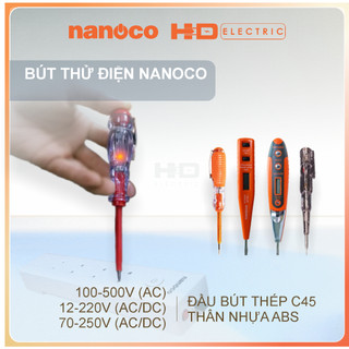 Bút thử điện nanoco nep1501 nep1502 nep7250 nep1201 nep1202 hàng chính hãng