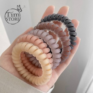 Set dây cột tóc nữ lò xo nhiều mẫu TÍM STORE phụ kiện tóc thời trang nữ phong cách hàn quốc