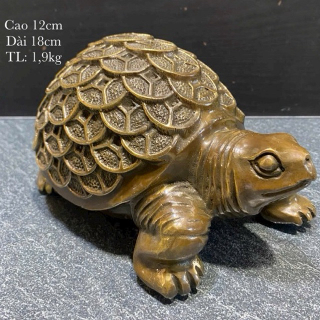 tượng Rùa bằng đồng - Rùa Vàng - Thần Kim Quy - Tượng Đồng Phong Thủy