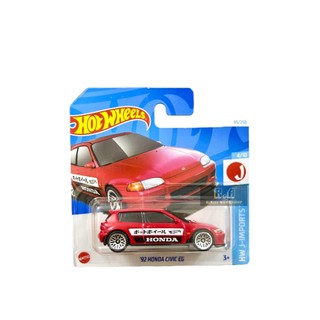Hot wheels chính hãng card ngắn mẫu xe 92 honda civic eg