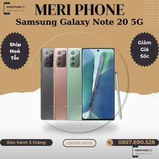 Điện thoại samsung note 20 5G mỹ sử dụng 2 sim máy đẹp