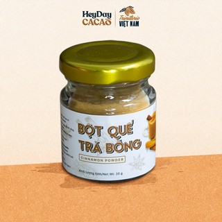 [Hàng Tặng Không Bán] Bột quế nguyên chất Trà Bồng hủ 20g - 100% Quế thanh cạo vỏ