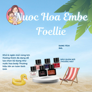 LỌ THUỶ TIN MINI NẮP ĐEN FOLLIE 5ML