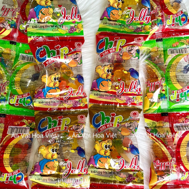 10 gói Kẹo dẻo chip chip Jelly Hải Hà