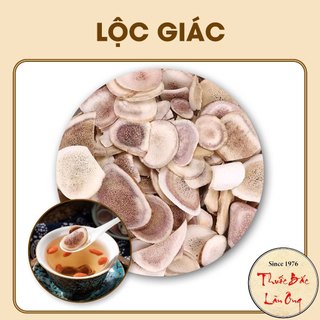 Lộc giác khô 100g, lộc nhung, lát to, đều, khô - lãn ông