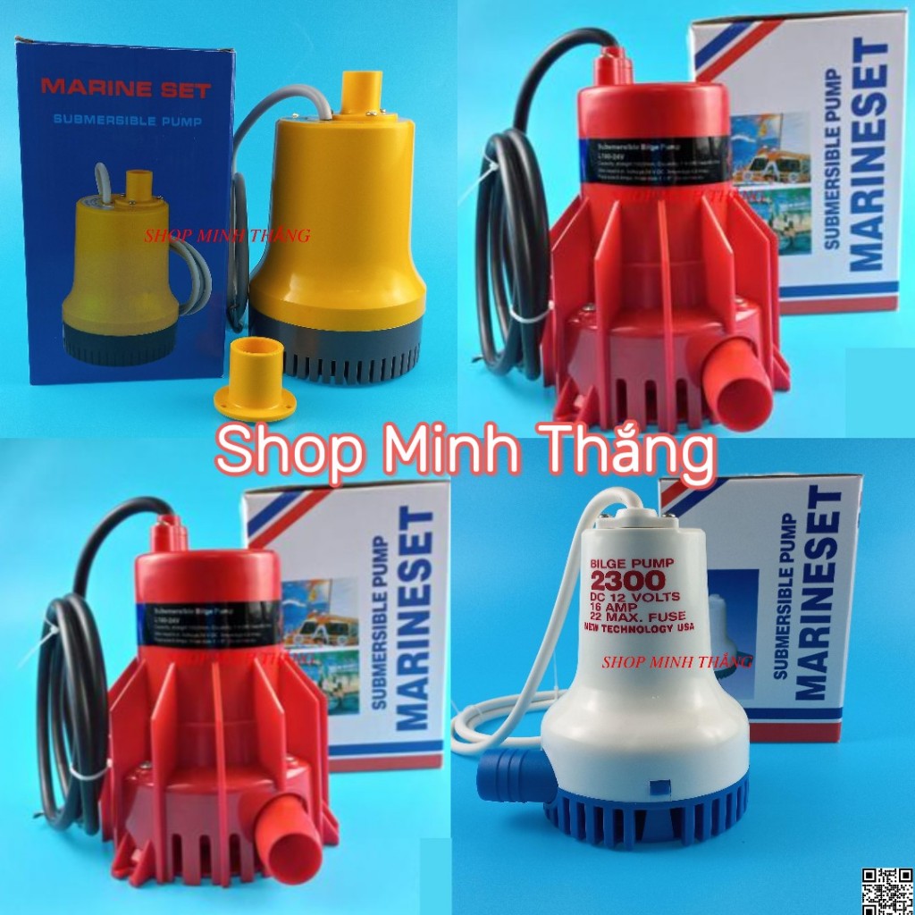 Máy Bơm Chìm Điện DC 12V 24V