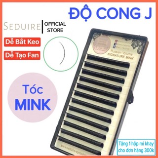 Mi khay seduire độ cong j 12 hàng, tóc mink
