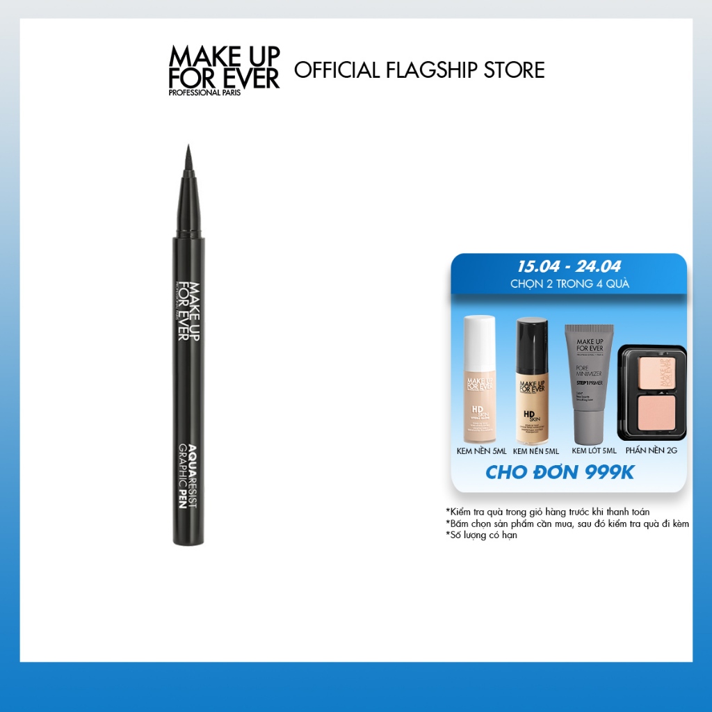 Bút Kẻ Mắt Nước Tạo Hình Nghệ Thuật Aqua Resist Graphic Pen Make up For Ever