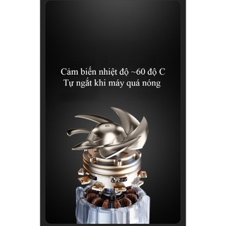 Máy sấy tóc Unpublic cao cấp 2 chiều công xuất lớn 2000W