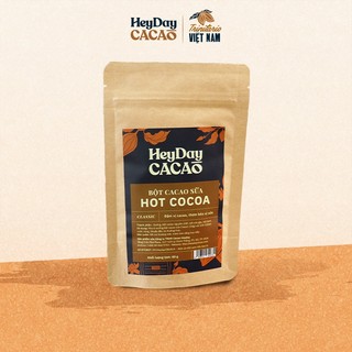 Túi 80g Bột Cacao Sữa Heyday - Dòng Classic Thêm 30% Cacao Nguyên Chất - Dùng Bột Sữa Tách Béo