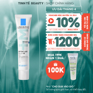 Kem ngăn ngừa mụn, ngăn ngừa vết thâm La Roche-Posay Effaclar Duo+ 40ml