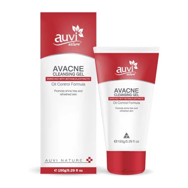[DATE MỚI-CHÍNH HÃNG] AVACNE CLEANSING GEL AUVI NATURE – Sữa rửa mặt làm sạch, giảm nhờn mụn và se khít lỗ chân lông