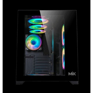 Vỏ Case Máy Tính Mik Lv12 Gaming Black