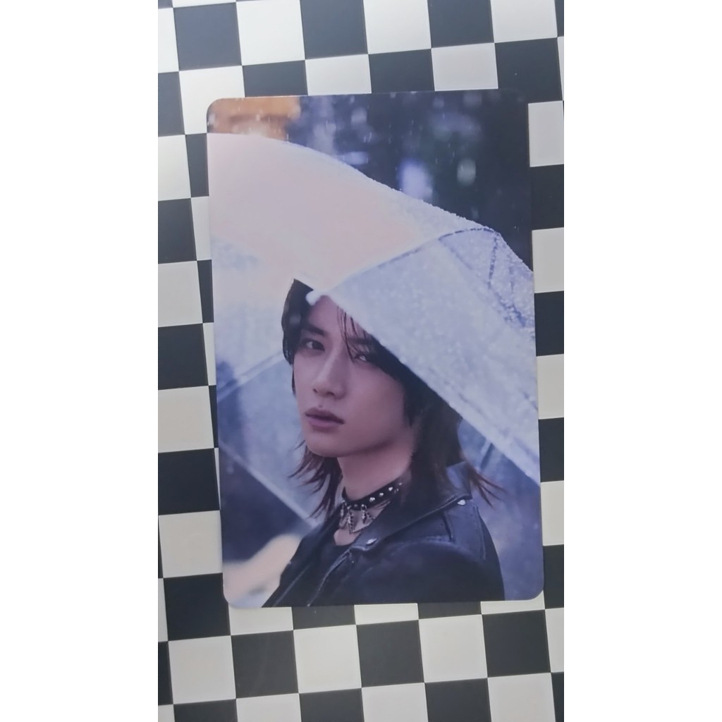 ( Beomgyu mưa)Thẻ ảnh photocard TXT  freefall beomgyu weverse global gravity pob hàng chính hãng siê