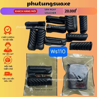 Cao su để chân trước xe Dream Wave, WaveS110, Jupiter Sirius chính hãng Thái Lan MITKAM MAKON phutungsuaxe