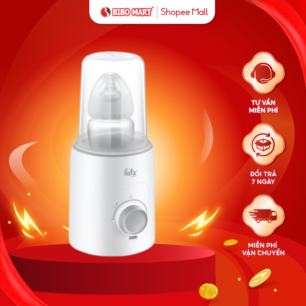 Máy Hâm Sữa Fatzbaby Mono 6 Máy Tiệt Trùng FB3001TN Hâm Sữa Cháo Thức Ăn Cho Bé - Bibomart