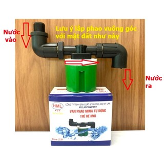 Van Phao Cơ Thế Hệ Mới ( Bơm Nước Tự Động ) Lắp Phi 21 Và Phi 27 Công Nghệ ITALY