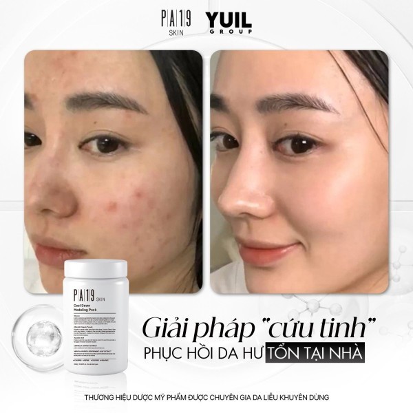 Mặt Nạ dẻo phục hồi da PA19 300g Cool Down Modeling Pack | Cây Rơm Cosmetics