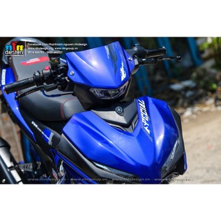 Tem Exiter 155 mẫu N02 Xanh GP