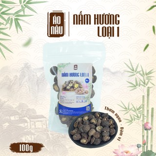 Nấm hương khô không chân 100g