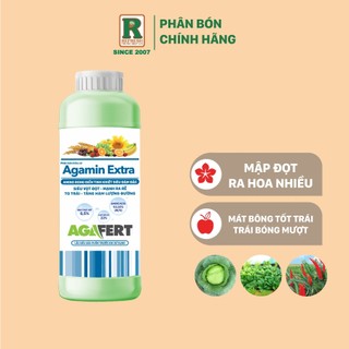 Phân bón hữu cơ rong biển amino agamin extra nhập khẩu ý chai 1 lít