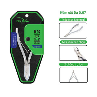 [ Dụng cụ làm móng ] Kềm cắt da Kềm Nghĩa giá sỉ D-07 chính hãng công ty