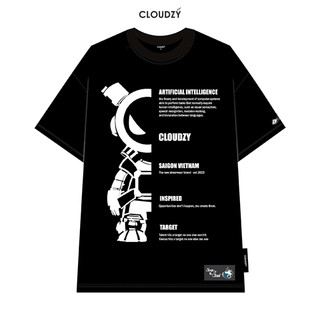 Áo phông nam nữ unisex tay lỡ thun form rộng local brand teen cổ tròn oversize cotton CLOUDZY AT AI