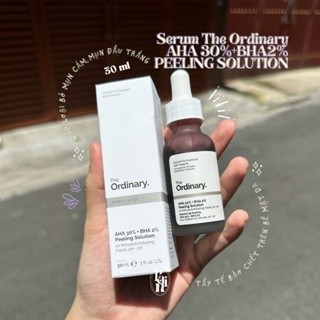 Serum peel da tẩy tế bào chết the ordinary aha 30% + bha 2% peeling solution 30ml