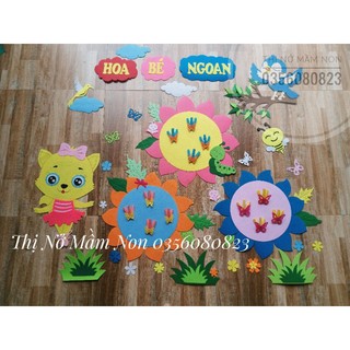 Bảng bé ngoan vải dạ nỉ