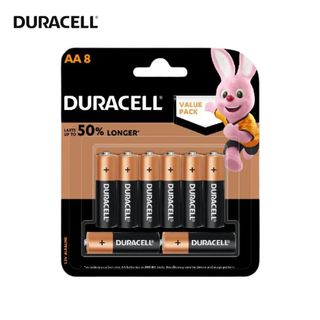 Vỉ 8 viên pin aa , aaa duracell coppertop alkaline 1,5v siêu bền , chống chảy rỉ - hàng chính hãng
