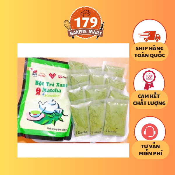 Matcha Đài Loan - 100g ( bịch chiết)