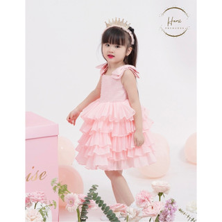 𝐀𝐯𝐞𝐧 𝐃𝐫𝐞𝐬𝐬 - Váy Nơ Vai Hm75 ( ảnh chính chủ)
