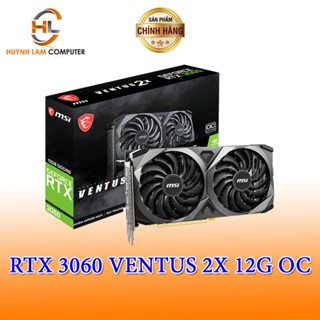 Card màn hình MSI GeForce RTX 3060 VENTUS 2X 12G OC - VGA Chính hãng