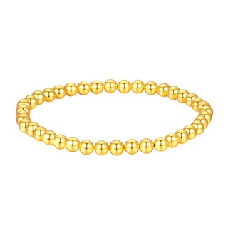 Lắc chân bi màu vàng bé gái nhiều kiểu mặt - An toàn cho trẻ - Cam kết 1 đổi 1 nếu đen và gỉ sét