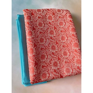 [VẢI ÁO DÀI] GẤM LỤA HOA CÚC ĐẸP KHỔ 1M55