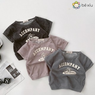  Áo thun cộc tay TÚI SƯỜN chất liệu cotton da cá mềm mát hàng hot cho hè 2024 từ 9-23Kg A47