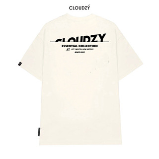 Áo thun nam nữ unisex tay lỡ phông local brand form rộng teen cổ tròn oversize cotton  CLOUDZY CROP