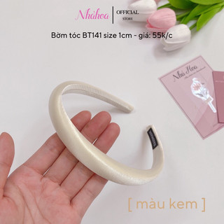Cài Tóc Lụa Bóng Bờm Tóc Cài Tóc Mảnh Nhiều Màu