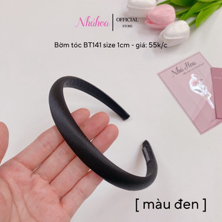 Cài Tóc Lụa Bóng Bờm Tóc Cài Tóc Mảnh Nhiều Màu
