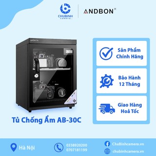 Tủ Chống Ẩm cho máy ảnh, ống kính | Tủ chống ẩm Andbon AB-30C (30L)