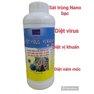 Vua diệt virus- vi khuẩn  Nano bạc 1 lít