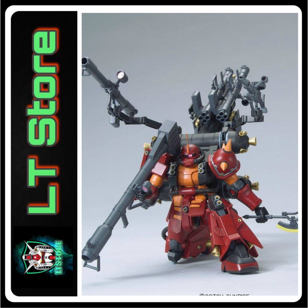 Mô hình lắp ráp HG Zaku II High Mobility Type Psycho Zaku Gundam Thunderbolt Anime Ver.(Tặng kèm base)