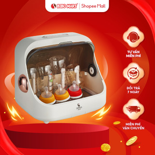 Máy Úp Bình Sữa Tiệt Trùng Sấy Khô Tia UVC Moaz BéBé MB044 Có Nắp Đậy Đảm Bảo Vệ Sinh Bình Sữa Cho Bé