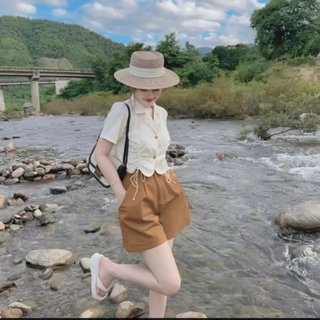  Thời Trang Nữ Set Áo Cổ Vét Nơ Và Chân Váy Đi Tiệc Bigsize 50-95kg From Dáng Ôm Chất Cotton Lạnh 