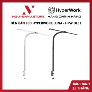 Đèn bàn LED HyperWork Luna - HPW DL01 - Hàng Chính Hãng