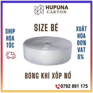 [FREESHIP] Cuộn bóng khí xốp nổ gói hàng, bọc hàng - Size bé tại Hà Nội